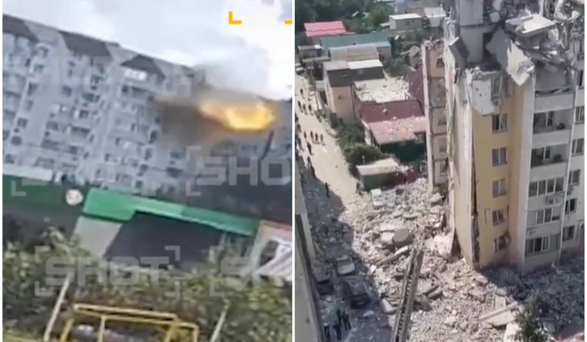 Bloc din Rusia explozia din cauza scurgerii de gaze