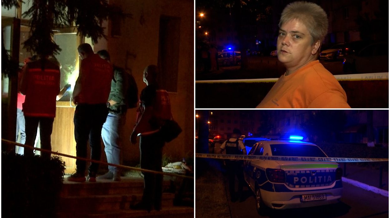 Brasovean injunghiat mortal in scara blocului