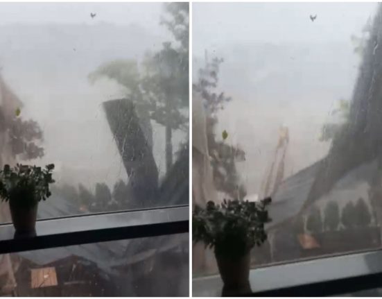 Furtuna violenta in Sinaia 11 raniti si distrugeri