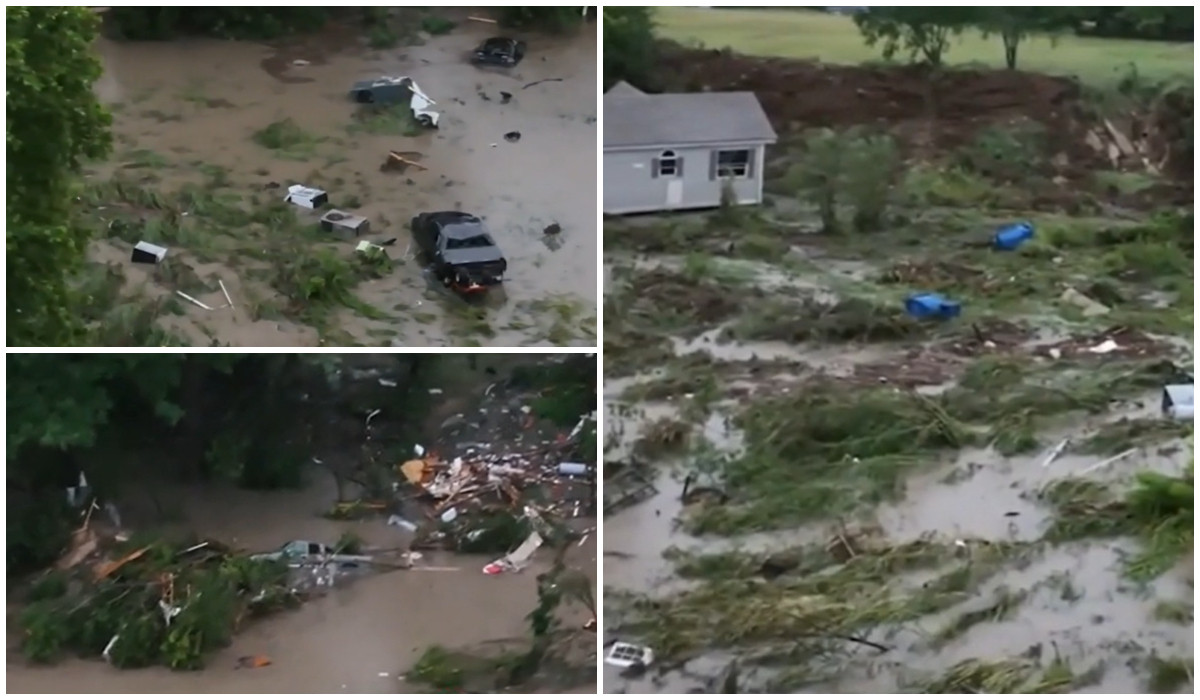Inundatii devastatoare in Texas 24 morti si 20 disparuti