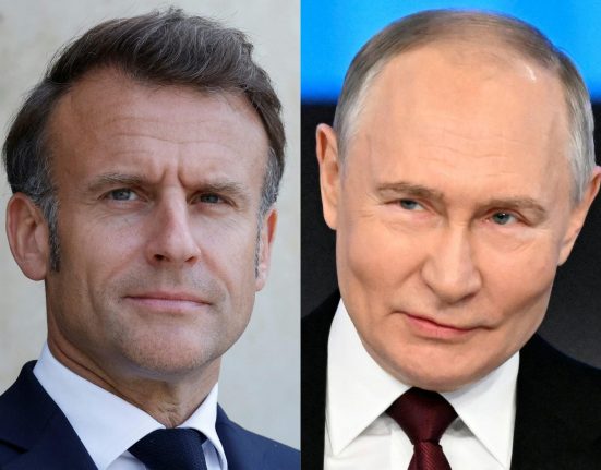 Macron l a sunat pe Putin apoi a vorbit cu Trump si Zelenski