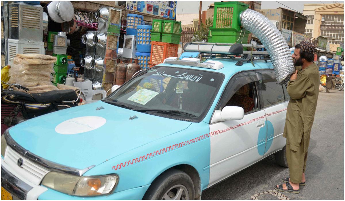 Masini cu racire improvizata solutia taximetristilor din Afganistan