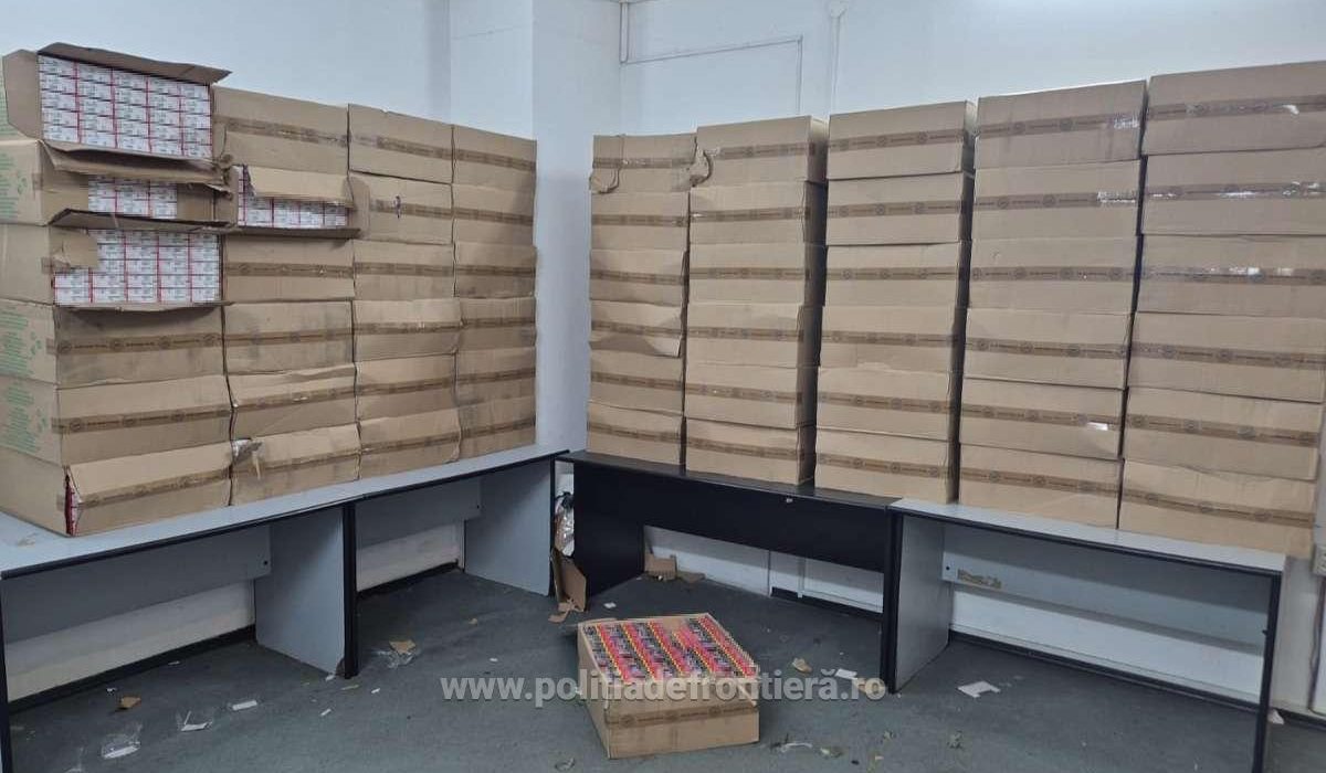 Tigari de peste 800000 lei confiscate de politie