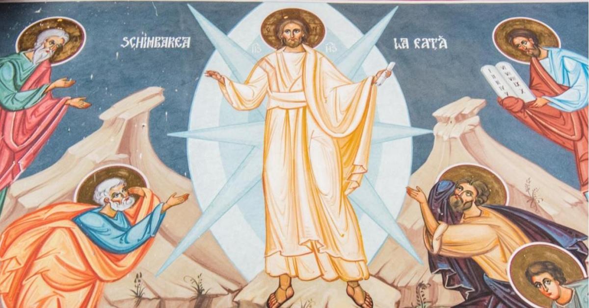 6 august Schimbarea la Fata a Domnului Sarbatore cu cruce rosie