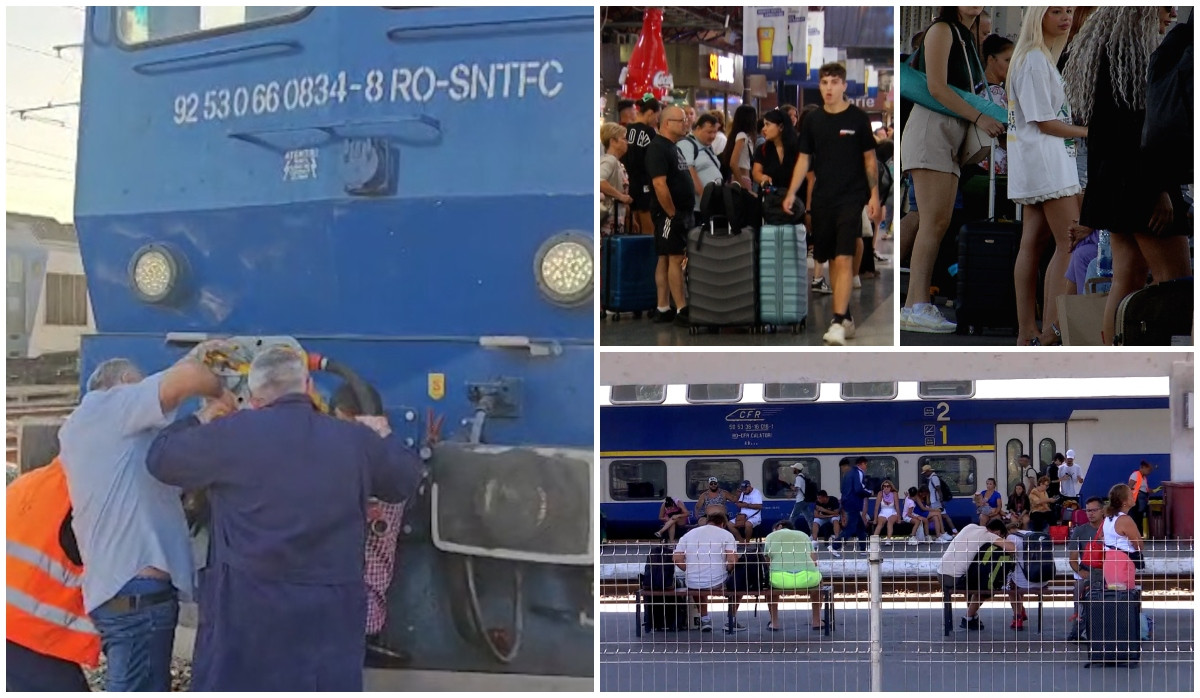 Intarzieri de peste 3 ore la trenurile de litoral