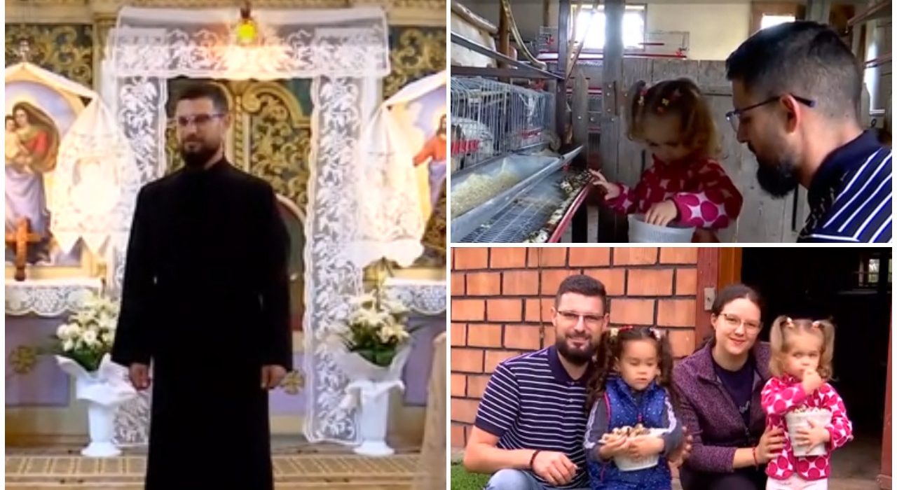 Ionuts preotul fermier dovada ca omul sfinteste locul