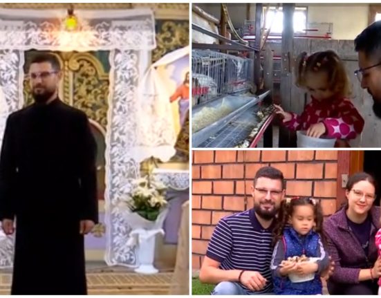 Ionuts preotul fermier dovada ca omul sfinteste locul