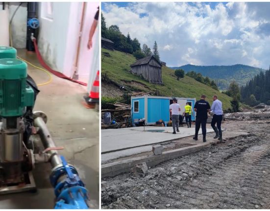 Retaua de apa din Brosteni este functionala acum