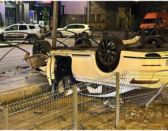 Sofer de 20 de ani s a rasturnat in Bucuresti
