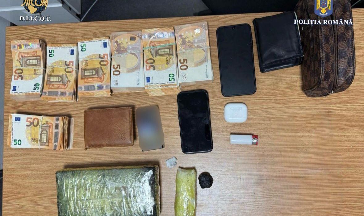 Trafic de cocaina de zeci de mii de euro patru barbati cercetati la Craiova