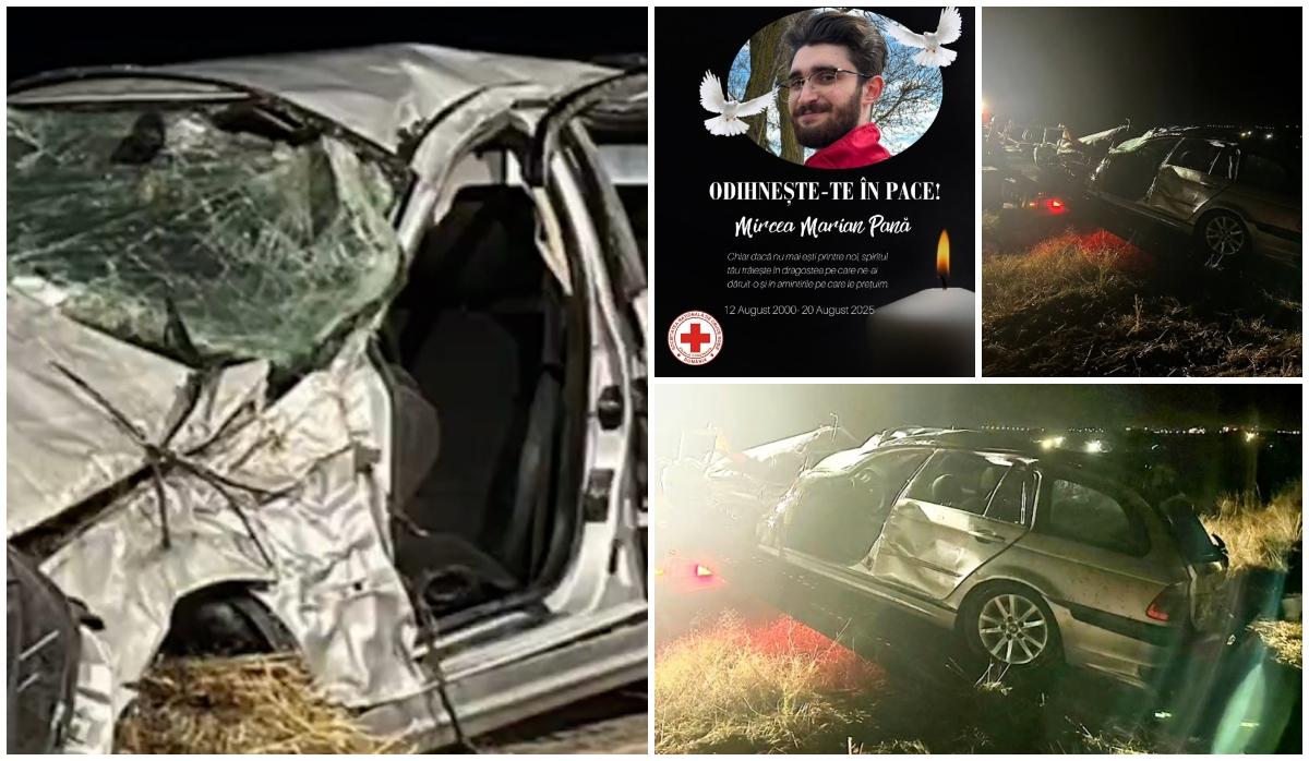 Un mort si 3 raniti in accident grav in Constanta