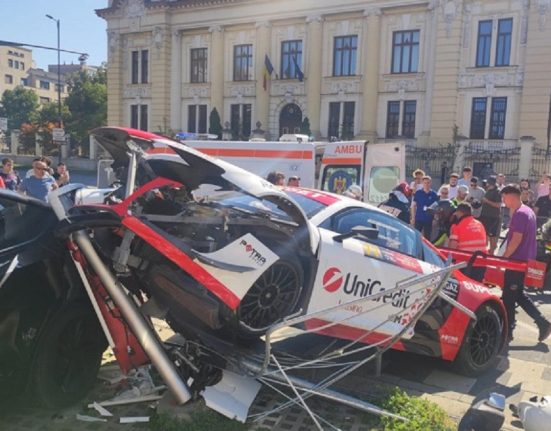 VIDEO Fiul lui Mihai Leu accident grav la raliu
