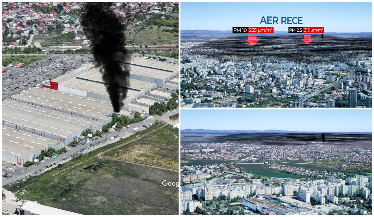 particule periculoase peste bucuresti dupa incendiul din dragonul rosu