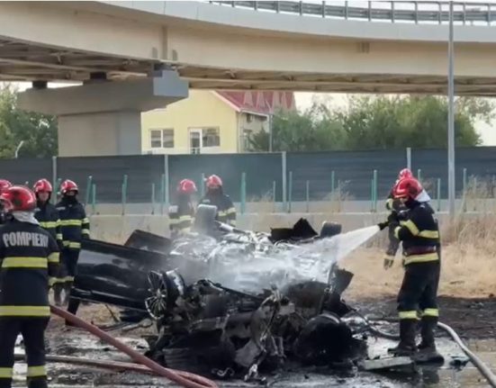 Accident mortal in Berceni soferul BMW ului a murit