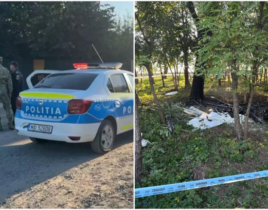 Avion prabusit cu doua persoane la Iasi