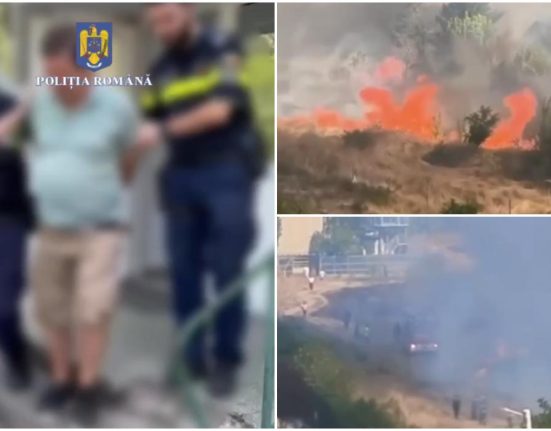 Barbat de 63 de ani arestat pentru incendiu de 25 hectare