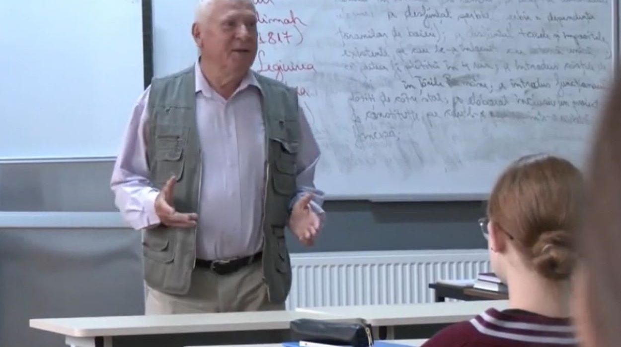 Ioan Branzan dascal la 80 de ani Am format 432 de medici si 1.600 de ingineri