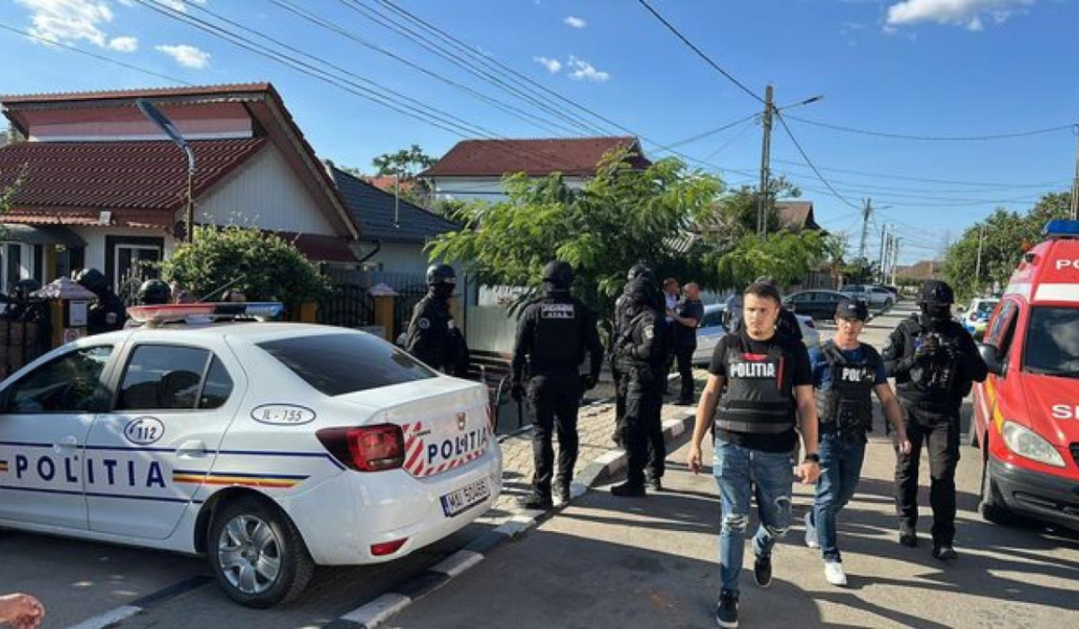 Scena crimei de la Tandarei scanal sangeros intre frati