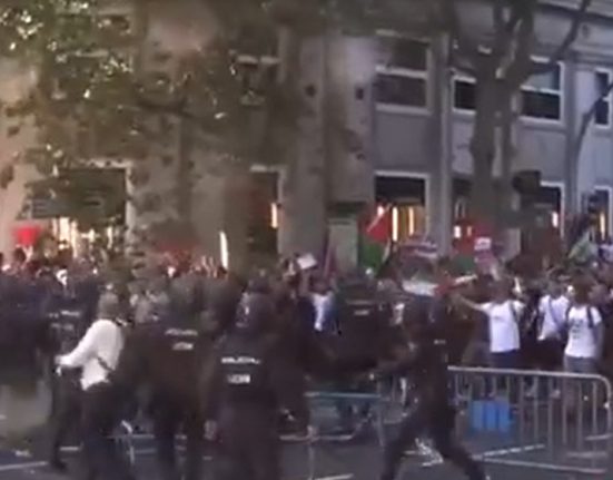Ultima etapa din Turul Spaniei oprita de proteste