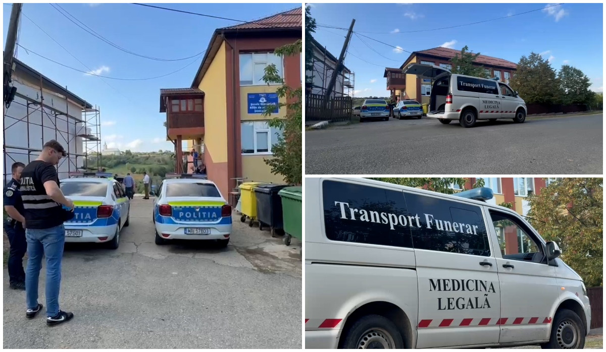 Un elev de clasa a VI a a murit langa scoala