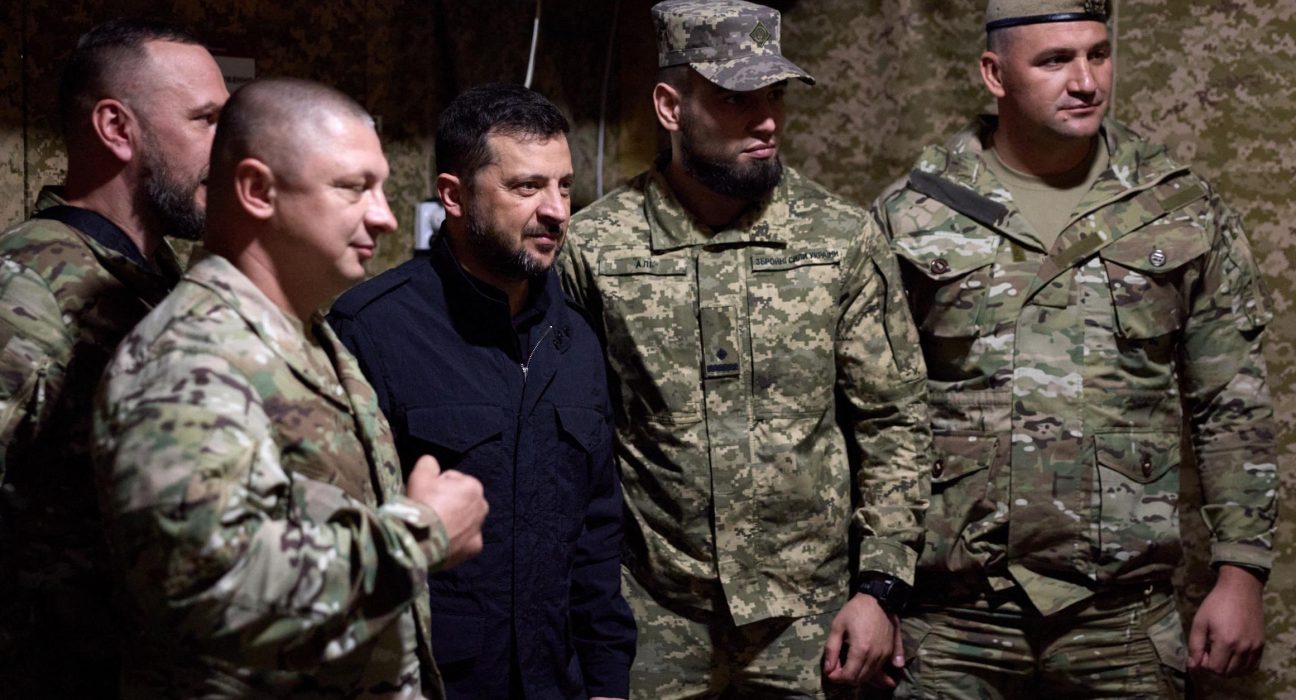 Zelenski Armata ucraineana a reluat teritorii in est