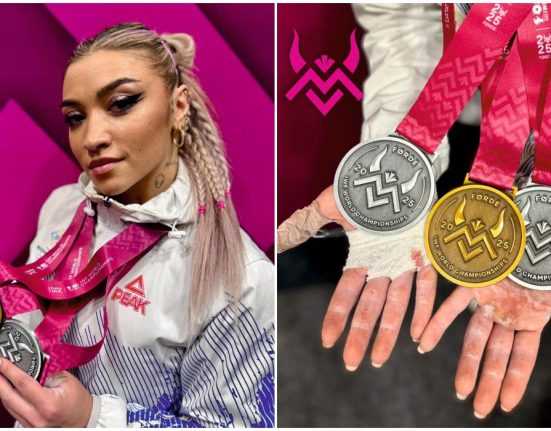 Mihaela Cambei medalie de aur si doua arginturi la haltere